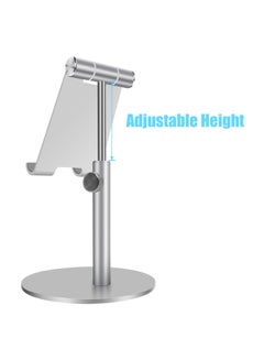 VINSOC 360 Degree Rotatable Cellphone And Tablet Stand Silver  - Image 3