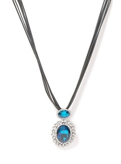 Zirconia Diamond Stone Pendant Necklace