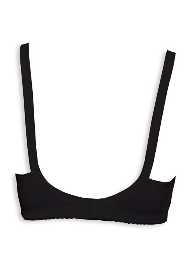 Bodycare Feeding Soft Combed Bra Black - Image 3