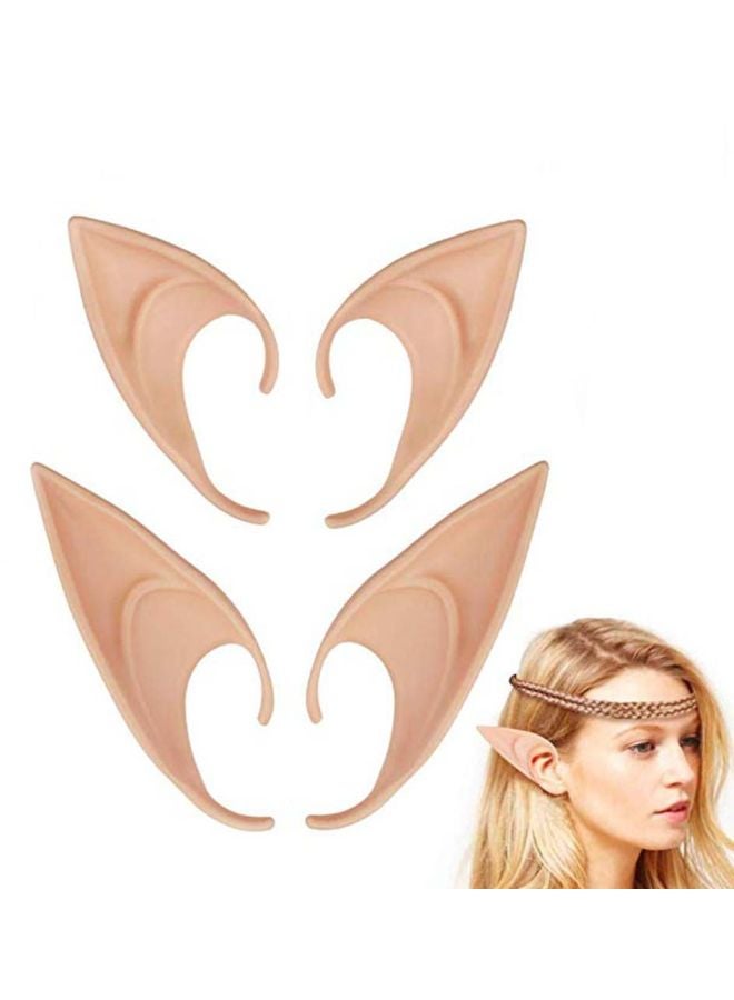 Generic - Latex Vampire Hobbit Elf Ears TT-T2386L-1 3.74x2.17x1.97inch - Image 1