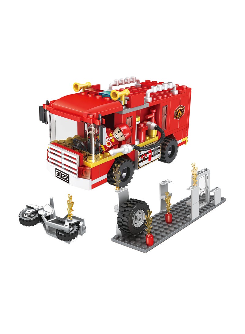 COGO 3022-1 184-Piece Firefighter Series Blocks Set 184 6+ Years - Image 4