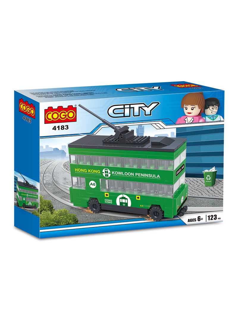 COGO 4183 123-Piece City Series Blocks Set 6+ Years - Image 1
