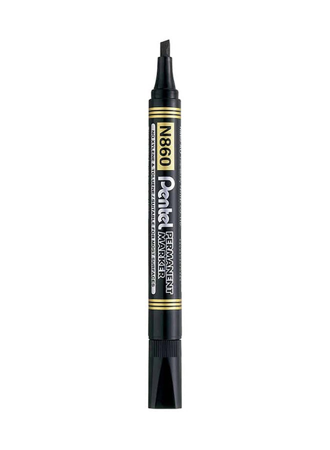 Pentel Chisel Tip Permanent Marker Black  - Image 2