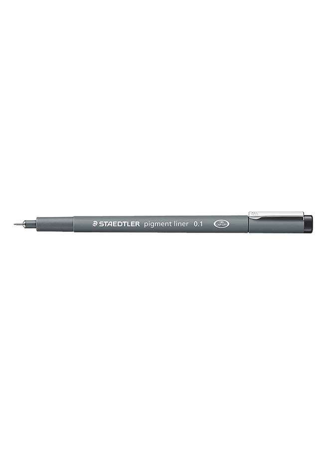 STAEDTLER Pigment Liner And Marker Set, Pack Of 5 Black/Gold/Silver  - Image 2