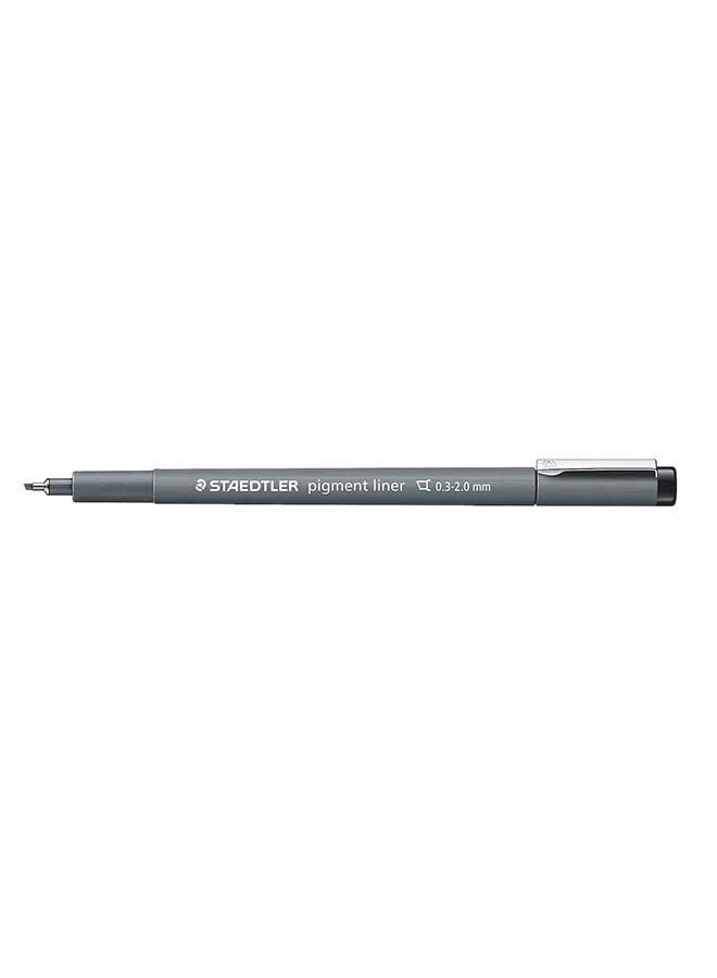 STAEDTLER Pigment Liner And Marker Set, Pack Of 5 Black/Gold/Silver  - Image 4