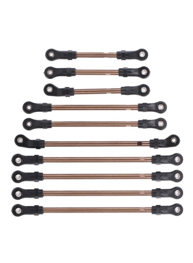 10-Piece Stainless Steel Link For 1/10 TRAXXAS TRX-4 RC Crawler Car  - Image 2