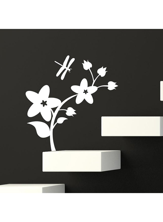 Self-Adhesive Wall Decoration Sticker White 45 x 45cm