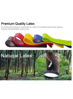 Kanteen Store D4 5-Piece Resistance Loop Bands for Exercise 15-20cm  - Image 4