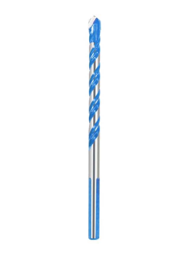 Multi-Functional Twist Drill Bit Blue/Silver 8mm 