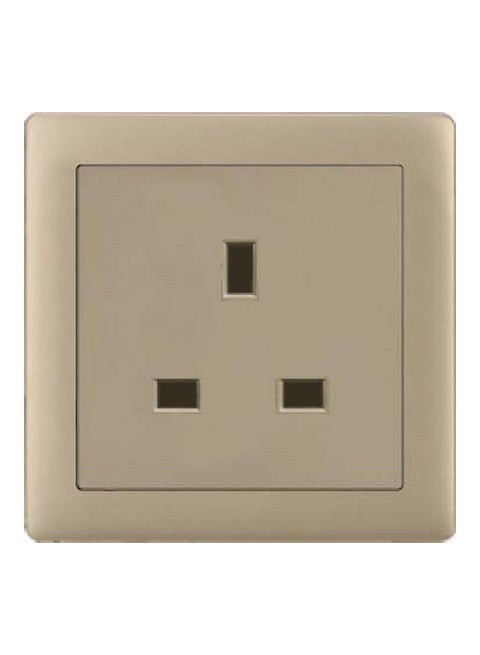 V1 G Series Switch Socket Gold 3x3inch