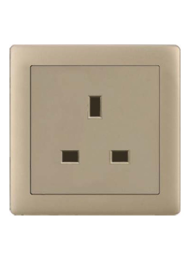 V1 G Series Switch Socket Gold 3x3inch