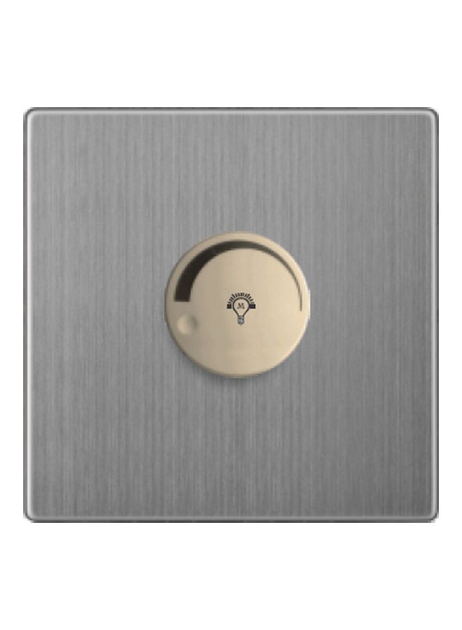 Vmax - V3 Series Dimmer Switch Silver/Gold 86x86mm - Image 1