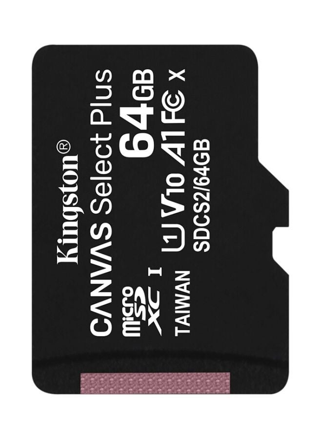 Kingston Canvas Select Plus Class 10 Micro SDXC Card Black/Purple - Image 2