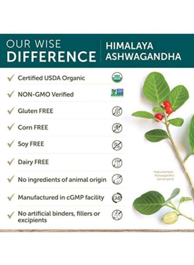 Himalaya Ashwagandha Herbal Supplement - 60 Caplets - Image 5