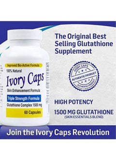 Ivory Caps Glutathione Skin Enhancement Formula - 60 Capsules  - Image 5