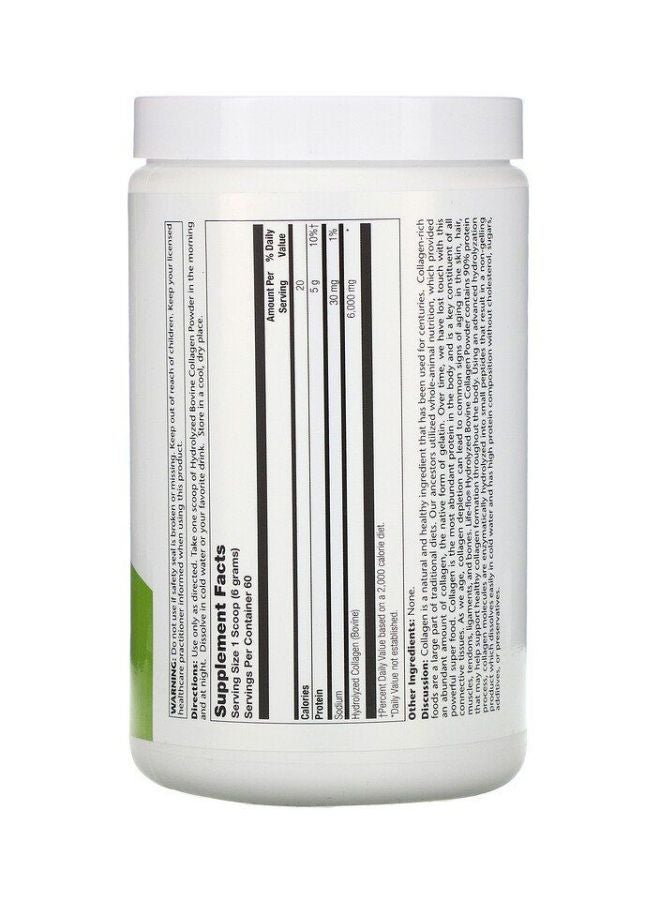 Life-flo Hydrolyzed Bovine Grass Fed Collagen Powder  - Image 2