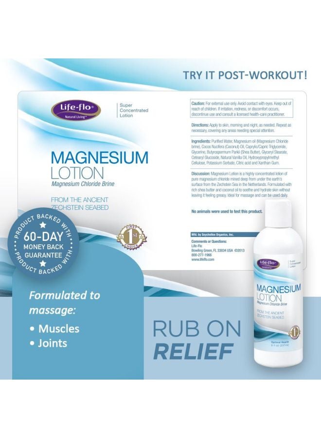Life-flo Pack Of 3 Magnesium Lotion  - Image 3