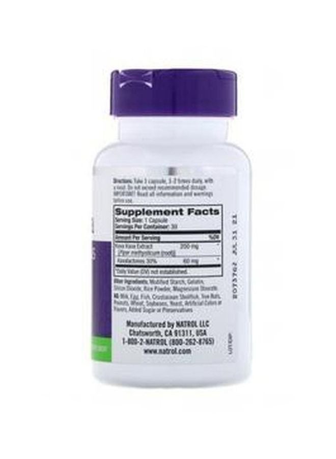 مكمل غذائي من نبتة كافا كافا - 30 كبسولة - Image 2