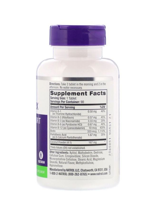 B Complex Energy Support Fast Dissolve Tablets - 90 Tablet