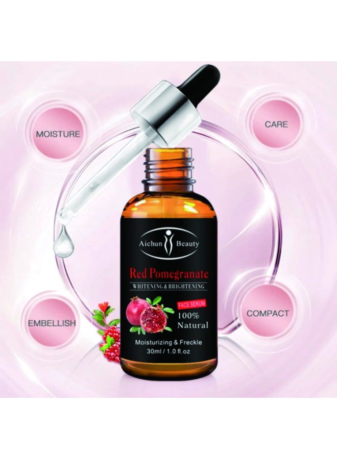 Aichun beauty Red Pomegranate Moisturizing Shrink Pore Face Serum Red Pomegranate 30ml  - Image 4
