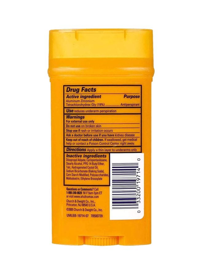Arm & Hammer - Ultra Max Unscented Antiperspirant Deodorant - Image 1
