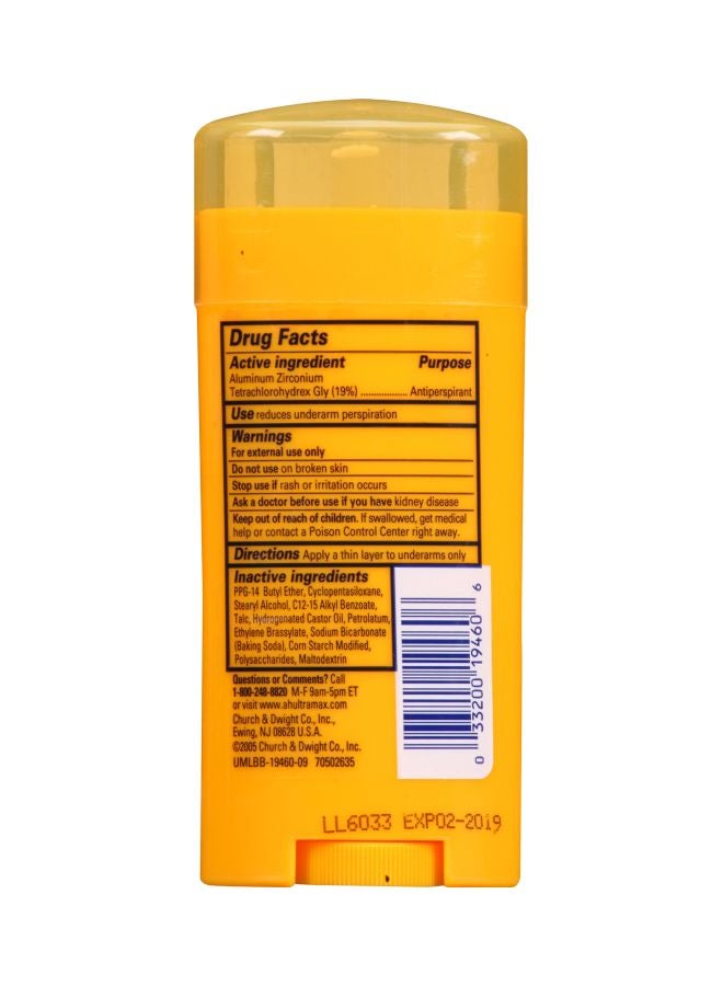 آرم آند هامر طقم مزيل عرق صلب ألترا ماكس فريش بدون راحة مكون من قطعتين 146جرام - Image 2