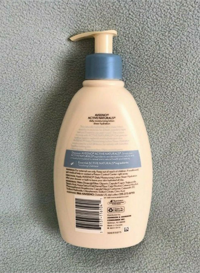 Aveeno Pack Of 2 Sheer Hydration Daily Moisturizing Lotion - Image 3