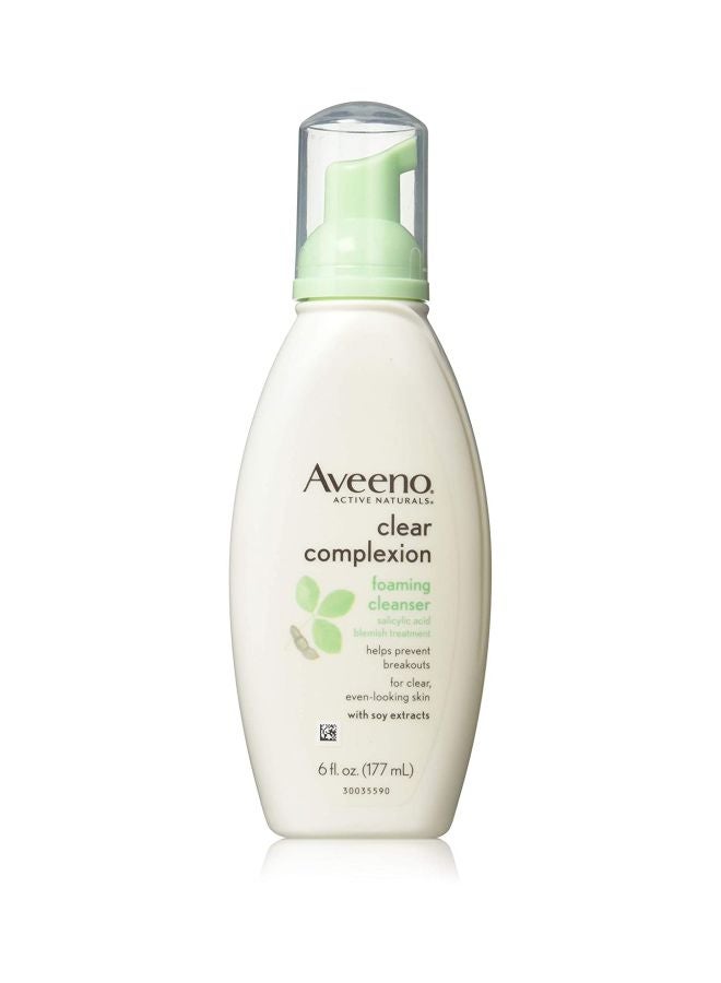 Aveeno Pack Of 2 Clear Complexion Foaming Cleanser - Image 2