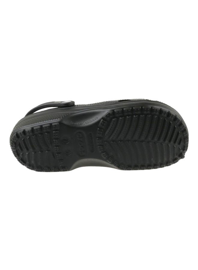 crocs Classic Cut Out Detail Sling Back Strap Closure Clogs Black  - Image 4