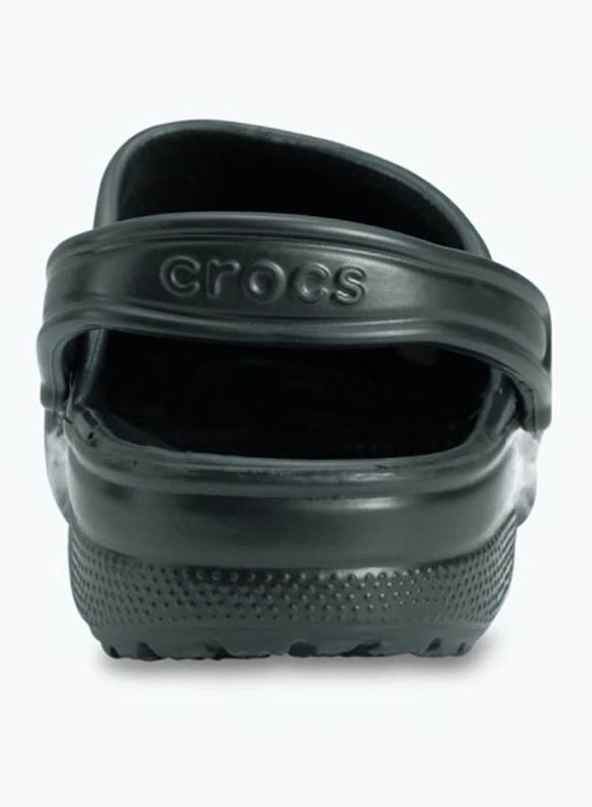 crocs Classic Cut Out Detail Sling Back Strap Closure Clogs Black  - Image 5