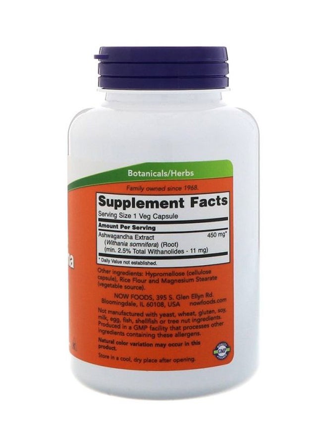 Now Foods - Ashwagandha Extract - 90 Capsules - Image 1