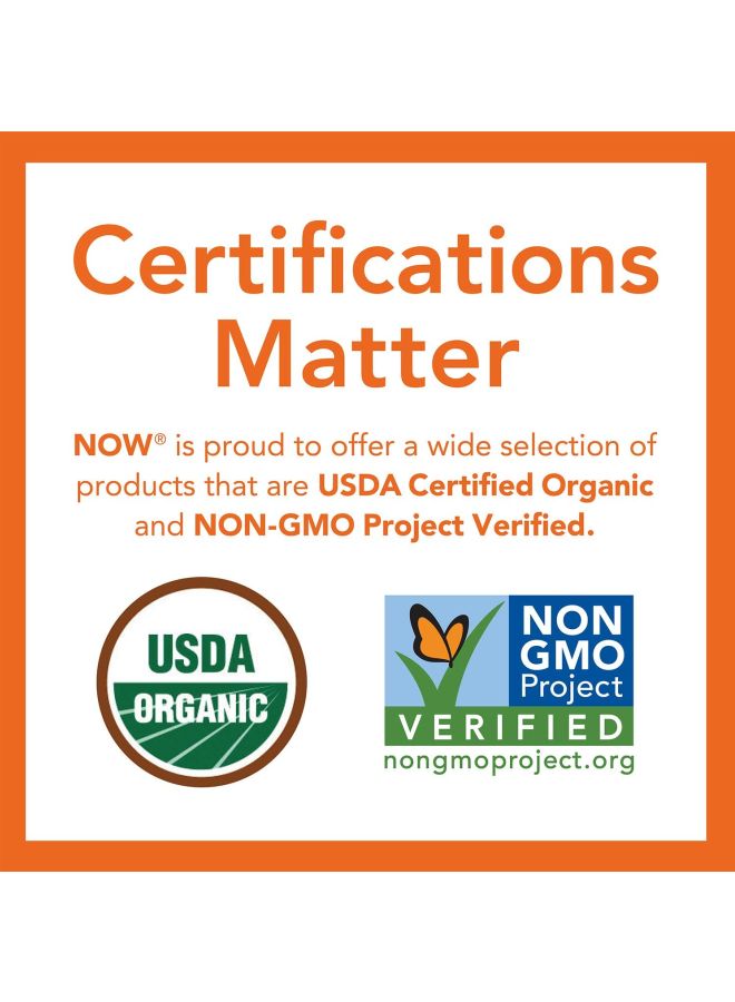 Now Foods Certified Organic Inulin Prebiotic Pure Powder 227 g  - Image 4