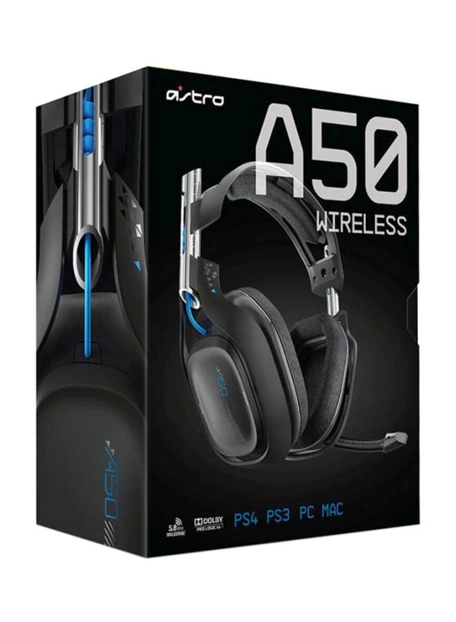 ASTRO - Gaming A50 Wireless Headset + Base Station Gen 4 - Compatible With PS5, PS4, PC, Mac - Image 1