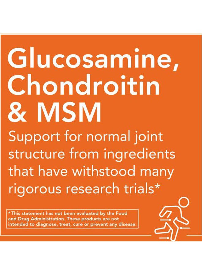Now Foods Glucosamine And MSM Dietary Supplement - 180 Veg Capsules - Image 5