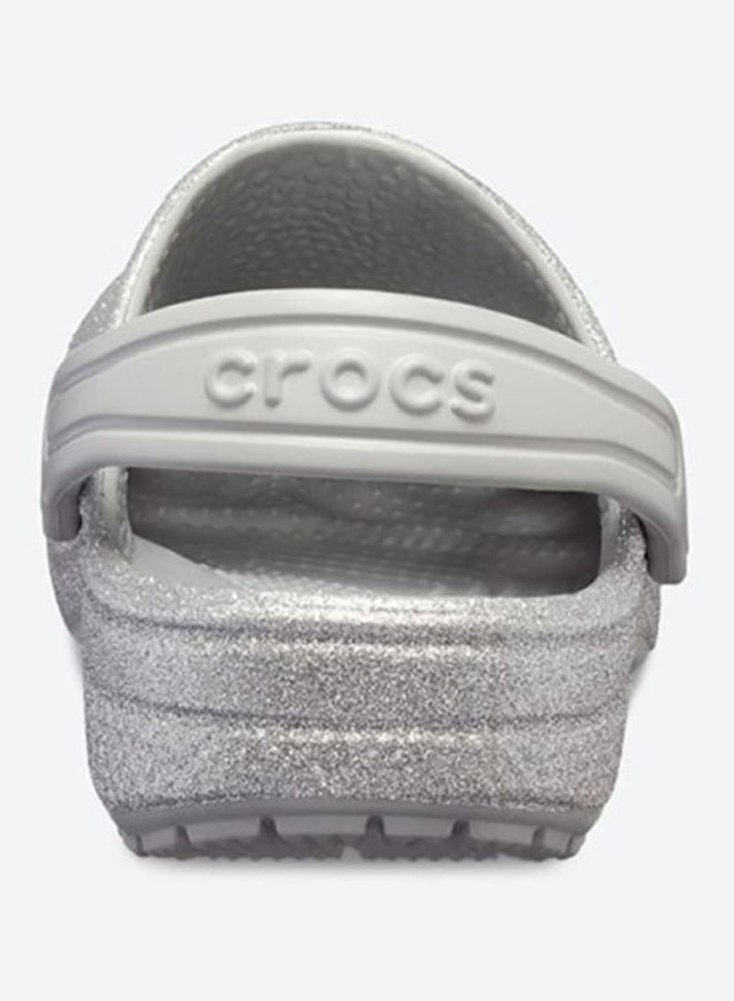 crocs - Classic Glitter Clogs Metallic - Image 1