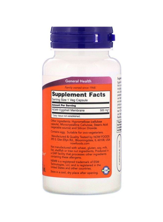 Now Foods - Eggshell Membrane - 60 Capsules - Image 1