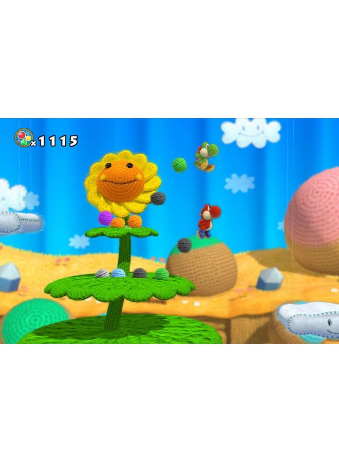 Nintendo Poochy And Yoshi's Woolly World (Intl Version) - adventure - nintendo_3ds - Image 3