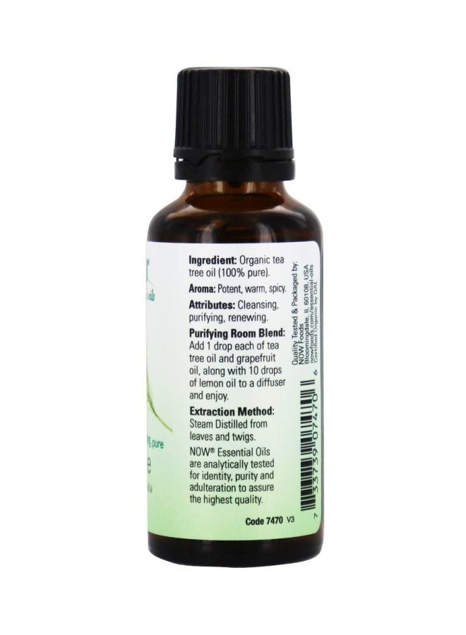 Now Foods - Organic Tea Tree Essential Oil 30ml - Image 1