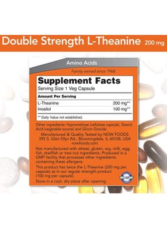 L-Theanine, Double Strength - 120 Capsules - v1596037418/N32467697A_3