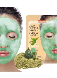 Purederm Deep Purifying Green  Bubble Mask 25grams  - Image 2