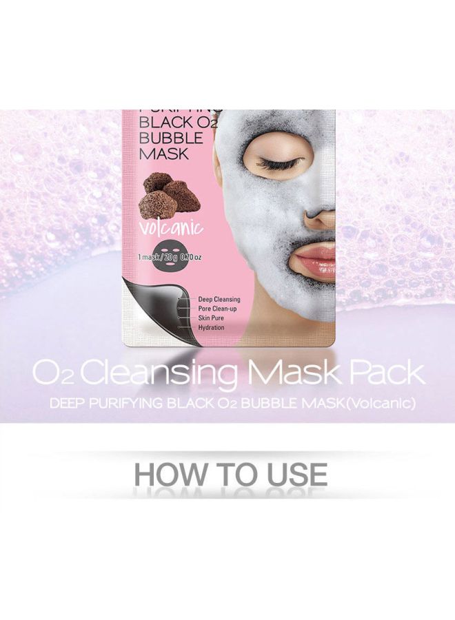 بيور ديرم قناع وجه الطين البركاني بالفقاعات للتنظيف العميق 20جرام - Image 4