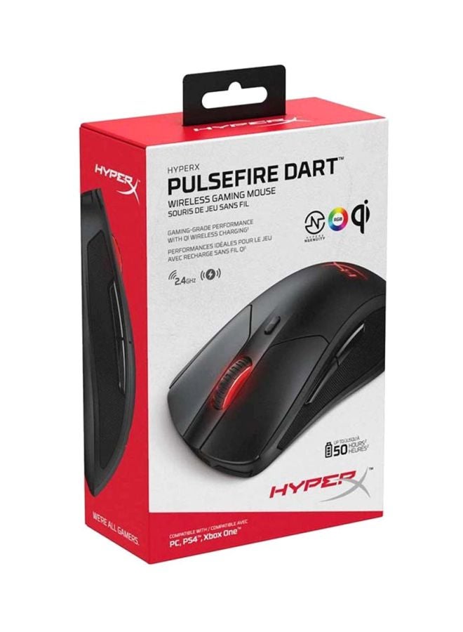HYPERX - Pulsefire Dart Wireless Gaming Mouse Black - Image 1