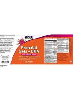 Prenatal Gels + DHA - 180 Softgels - v1596037525/N32473279A_4