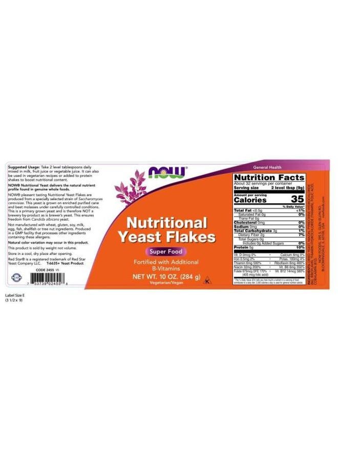 Now Foods Nutritional Yeast Flakes - Image 3