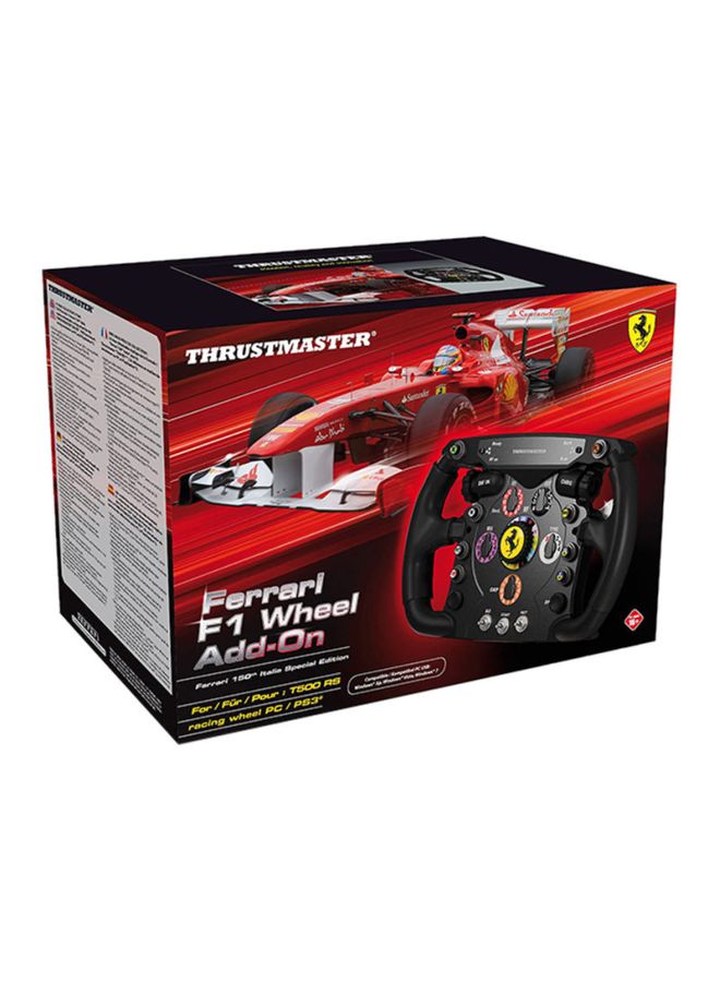 Ferrari F1 Steering Wheel Add-On - Black