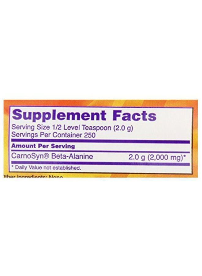 Now Foods Beta Alanine Pure Powder - Image 3