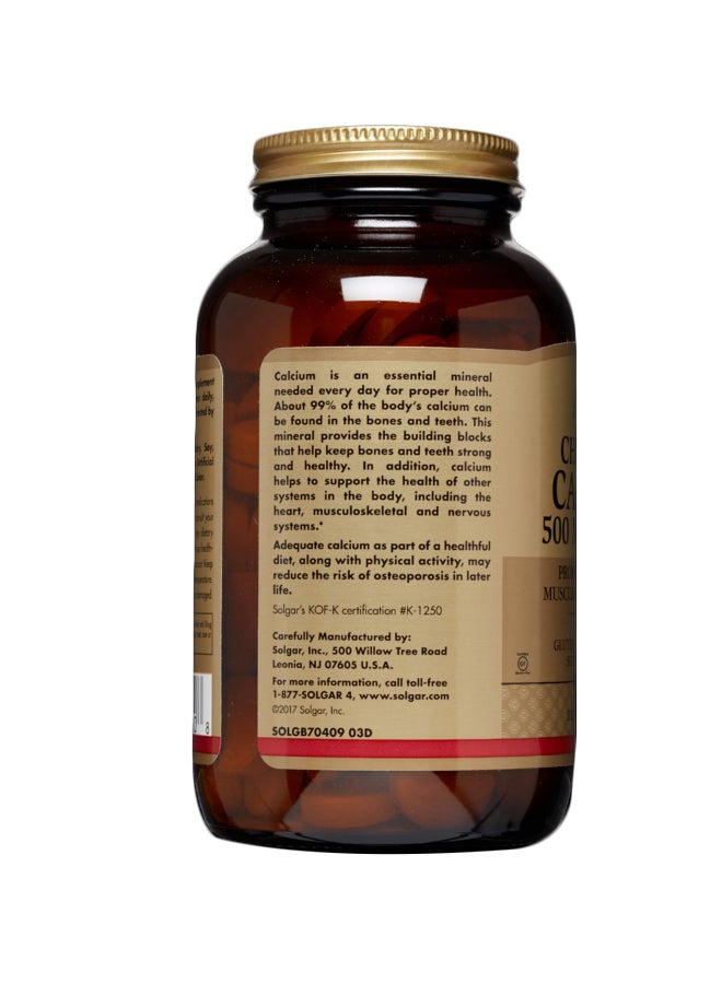 Solgar Chewable Calcium Wafers 500mg - 120 Wafers - Image 3