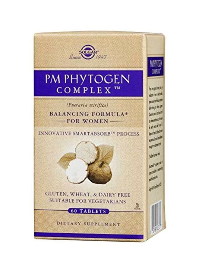 Solgar - PM PhytoGen Complex - 60 Tablets - Image 1
