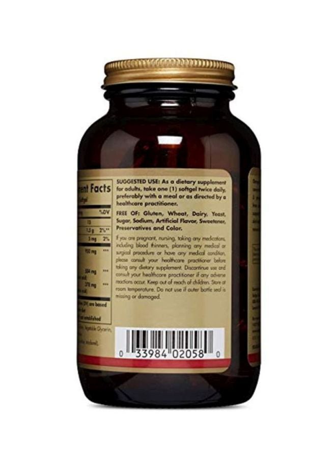 Solgar Triple Strength Omega-3 EPA And DHA Dietary Supplement - 100 Softgels - Image 3