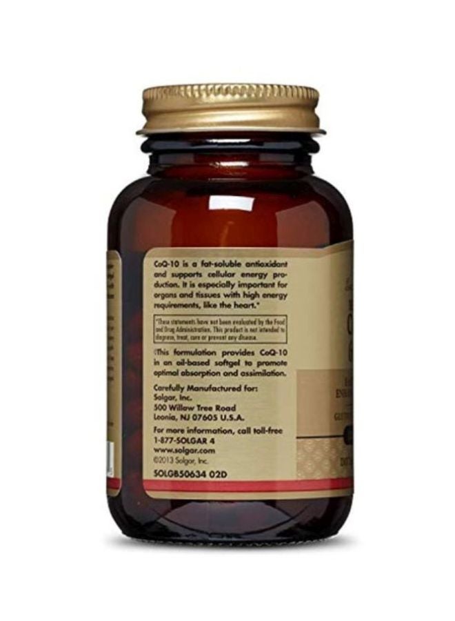 Solgar Megasorb CoQ-10 60 MG Dietary Supplement - 120 Softgels - Image 4